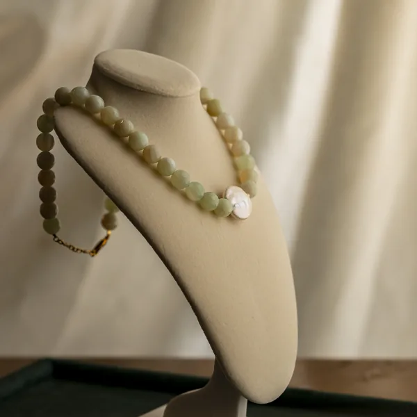 The Blair, chunky beads with a statement
